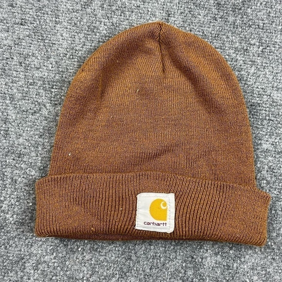 Carhartt Other - CARHARTT Unisex Knit Cuffed Beanie Brown One Size